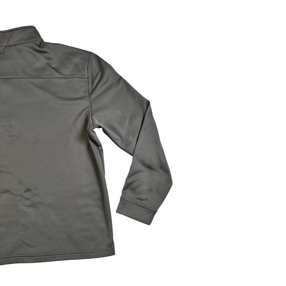 Callaway Golf Shirt Men's Long Sleeve 1/4 Zip Mock Neck Pullover Gray XL - Picture 10 of 11